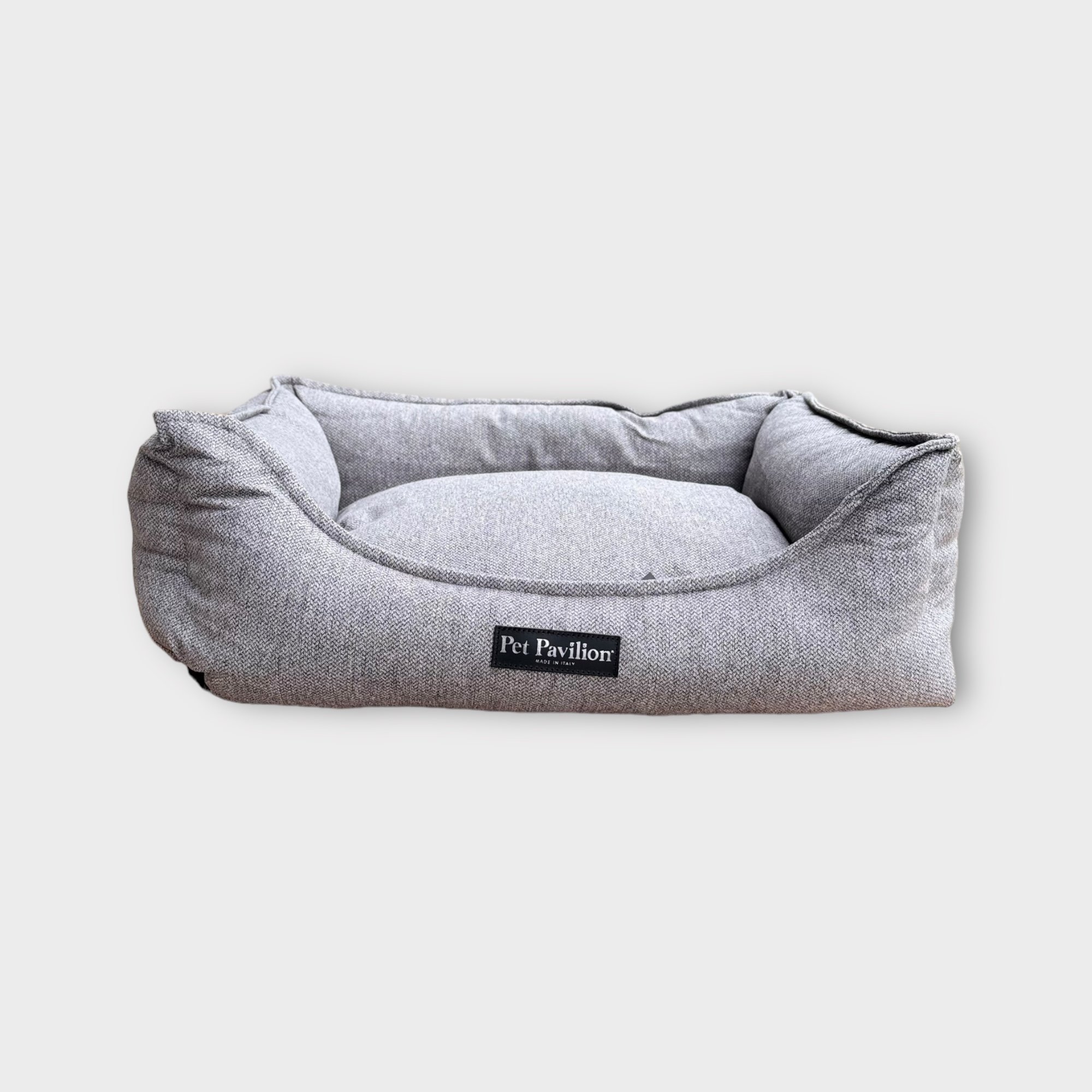Italian Bed — Light Grey