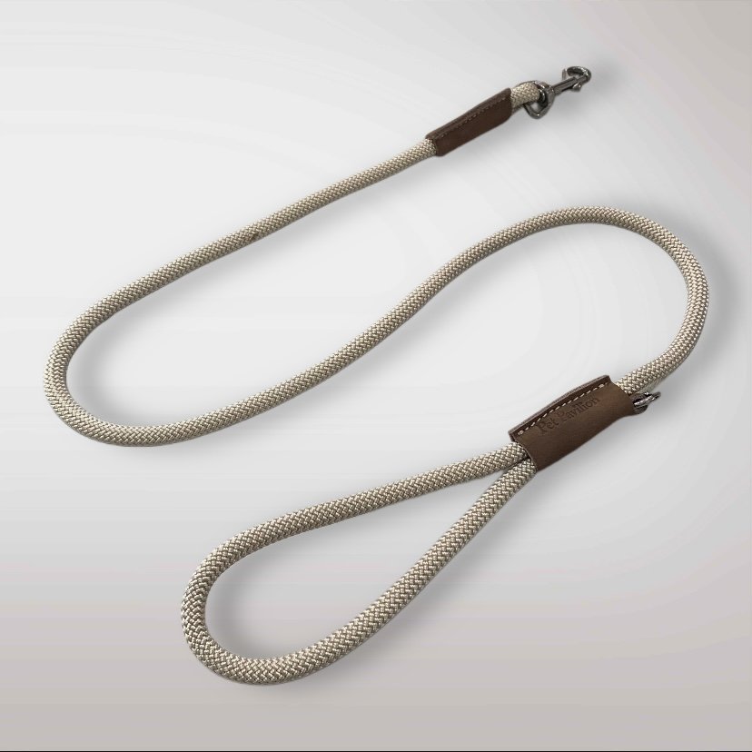 Italian Nylon Lead — Stone & Brown